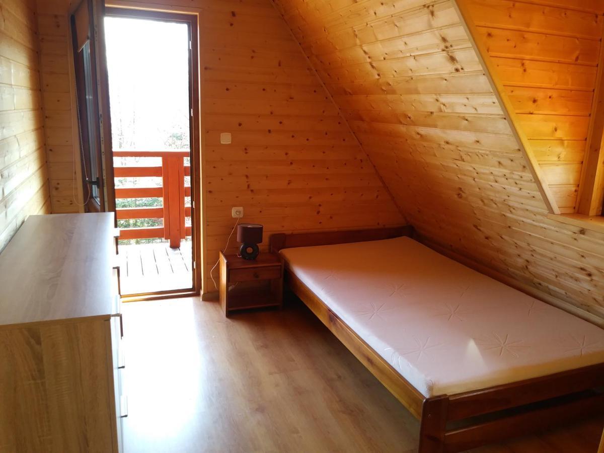 Domki Nad Jeziorem Villa Wolkowyja Kültér fotó