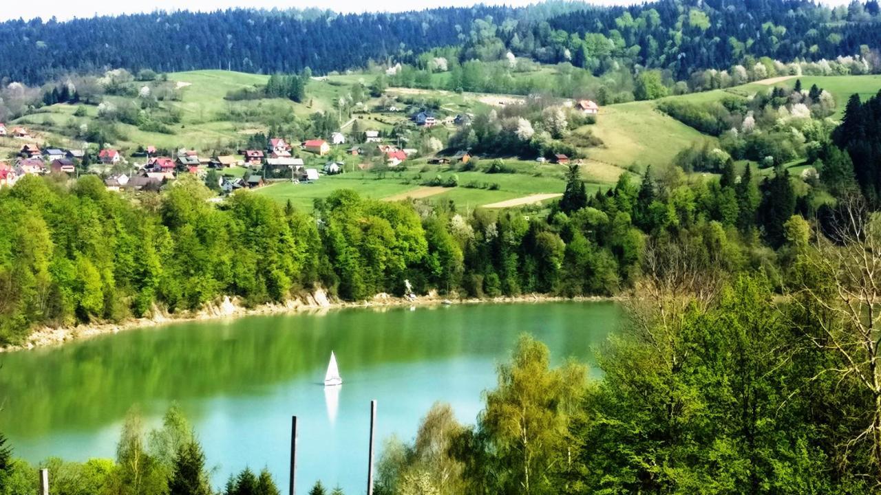 Domki Nad Jeziorem Villa Wolkowyja Kültér fotó