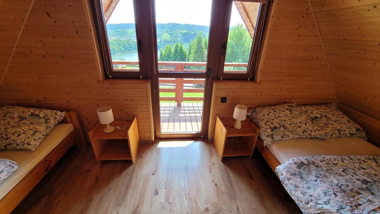 Domki Nad Jeziorem Villa Wolkowyja Kültér fotó