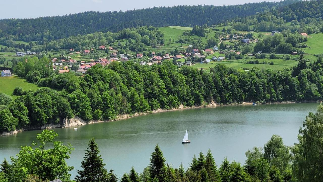 Domki Nad Jeziorem Villa Wolkowyja Kültér fotó